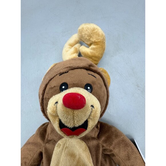 Vintage Noah's Ark Plush Toy 1998 bear reindeer Brown 15" needs stuffed READ - Picture 2 of 9